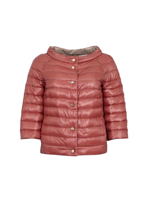 Piumino reversibile con maniche a 3/4 Rosa Scuro/Rosa Chiaro Herno | PI0769D 12017Z4140